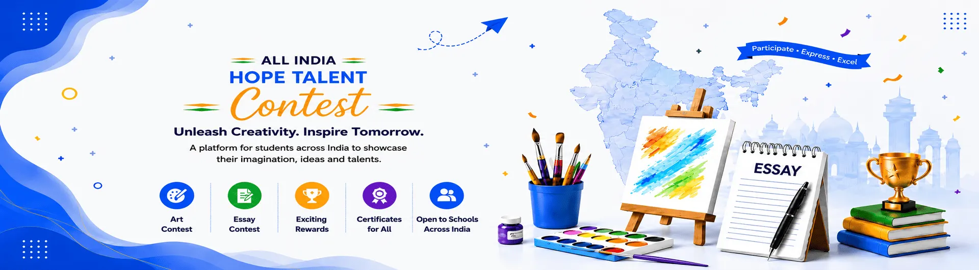 All India HOPE Talent Contest Banner